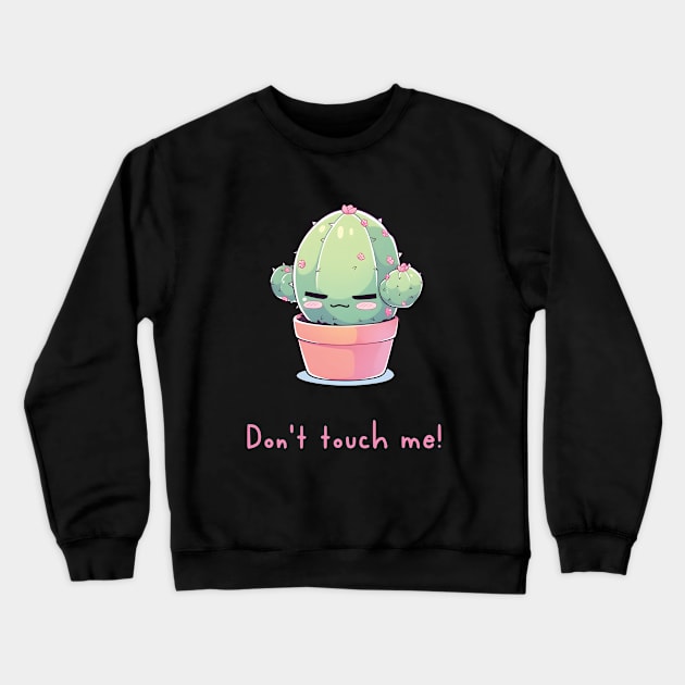 Kawaii Cactus Tantrum Crewneck Sweatshirt by snipcute